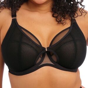 Elomi Kintai Underwire Plunge Bra 38 J